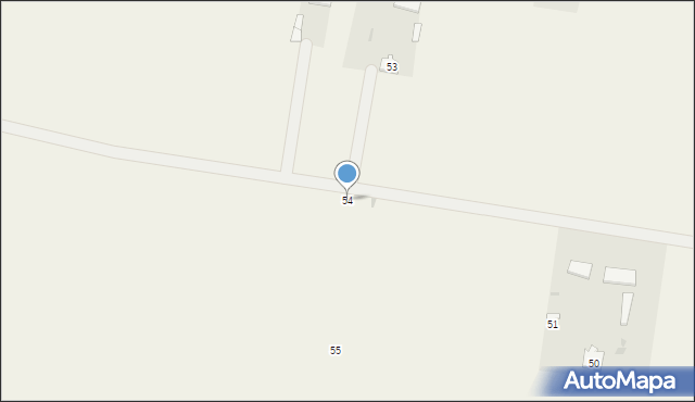 Kaznów-Kolonia, Kaznów-Kolonia, 54, mapa Kaznów-Kolonia