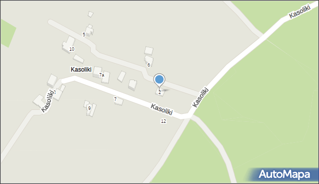 Kęty, Kasoliki, 2, mapa Kęty