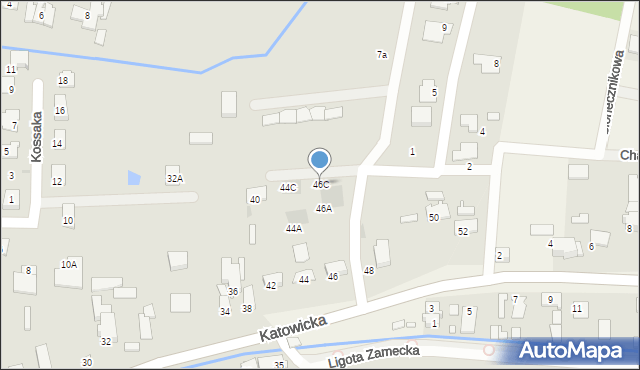 Kluczbork, Katowicka, 46C, mapa Kluczbork