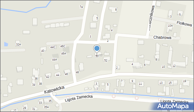 Kluczbork, Katowicka, 50, mapa Kluczbork