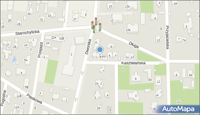 Konstancin-Jeziorna, Kasztelańska, 3, mapa Konstancin-Jeziorna