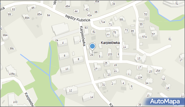 Kościelisko, Karpielówka, 3, mapa Kościelisko