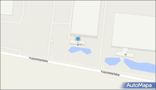 Krągola, Kasztelańska, 37, mapa Krągola