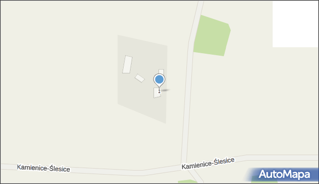 Kraski-Ślesice, Kamienice-Ślesice, 1, mapa Kraski-Ślesice