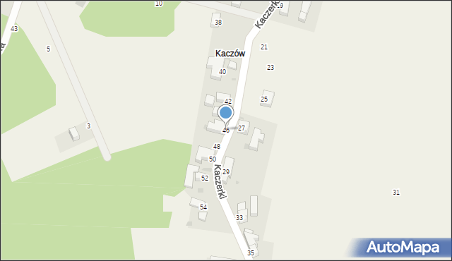 Kuropatnik, Kaczerki, 46, mapa Kuropatnik