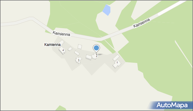 Lipinki, Kamienna, 2, mapa Lipinki