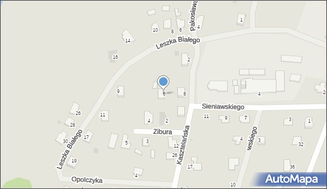 Lubaczów, Kasztelańska, 6, mapa Lubaczów