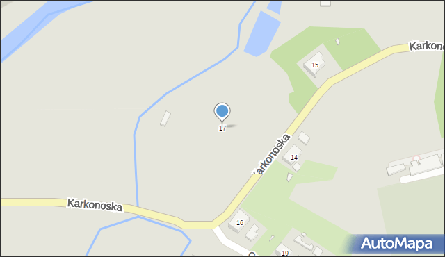 Lubawka, Karkonoska, 17, mapa Lubawka