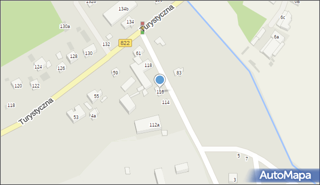 Lublin, Kasprowicza Jana, 116, mapa Lublina