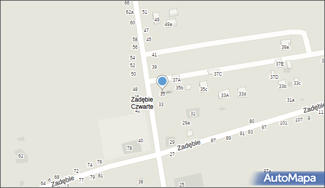 Lublin, Kasprowicza Jana, 35, mapa Lublina