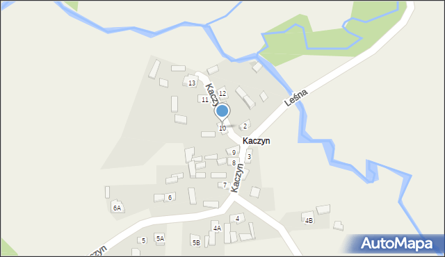 Marzysz, Kaczyn, 10, mapa Marzysz