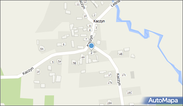 Marzysz, Kaczyn, 4, mapa Marzysz