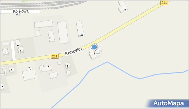 Miechucino, Kartuska, 1, mapa Miechucino