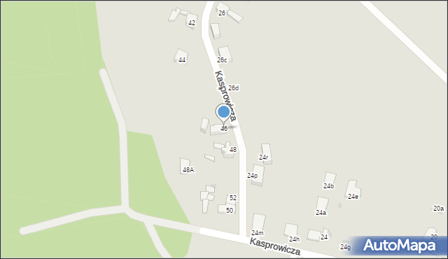 Mysłowice, Kasprowicza Jana, 46, mapa Mysłowice