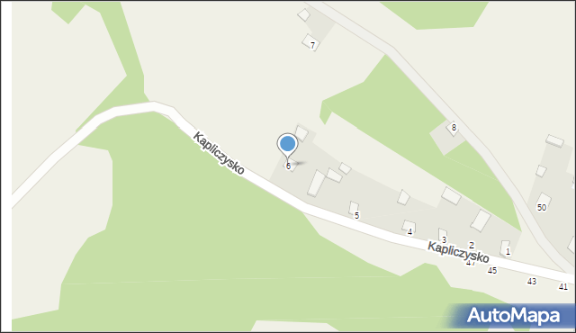 Niemirów, Kapliczysko, 6, mapa Niemirów