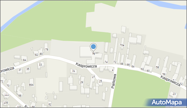 Nietków, Kasprowicza Jana, 76, mapa Nietków