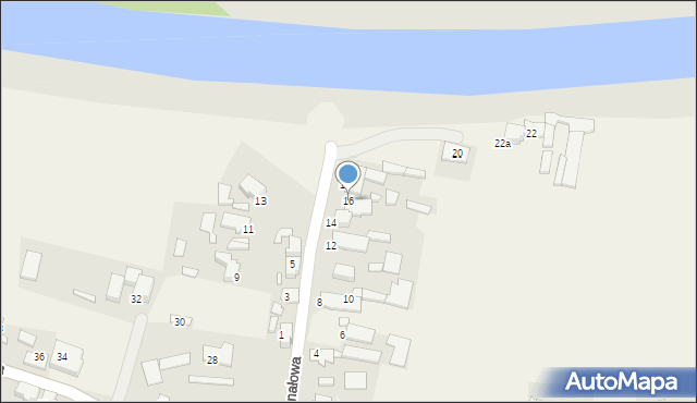 Niezdrowice, Kanałowa, 16, mapa Niezdrowice