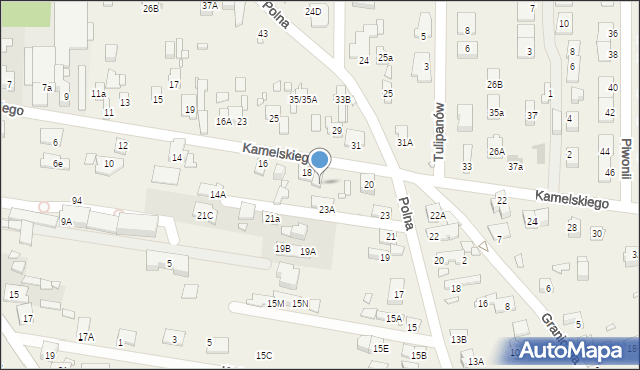 Nowa Wieś, Kamelskiego Władysława, 18A, mapa Nowa Wieś