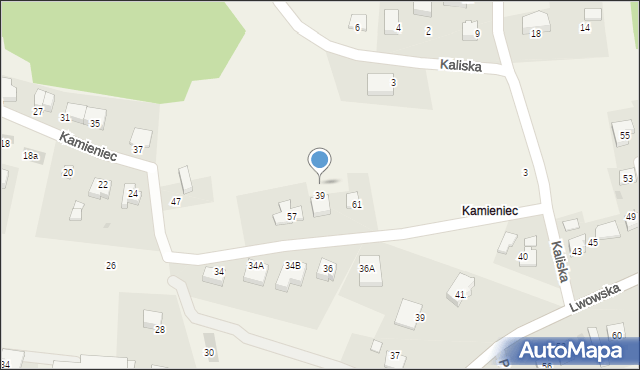 Ochojno, Kamieniec, 59, mapa Ochojno