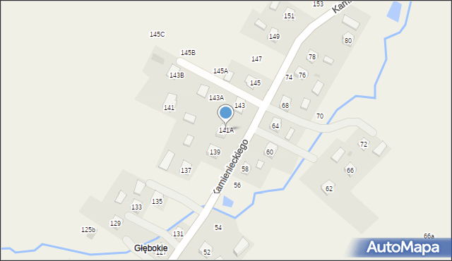 Odrzykoń, Kamienieckiego Mikołaja, hetm., 141A, mapa Odrzykoń