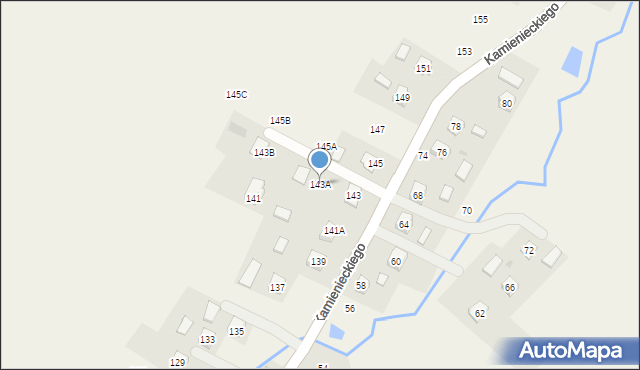 Odrzykoń, Kamienieckiego Mikołaja, hetm., 143A, mapa Odrzykoń