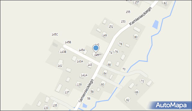 Odrzykoń, Kamienieckiego Mikołaja, hetm., 145, mapa Odrzykoń