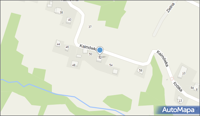 Olszowice, Kaimówka, 52, mapa Olszowice