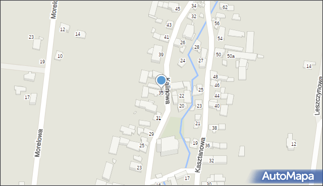 Otmuchów, Kalinowa, 35, mapa Otmuchów