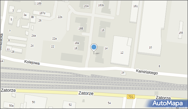 Ożarów Mazowiecki, Kamińskiego Kazimierza, 1, mapa Ożarów Mazowiecki