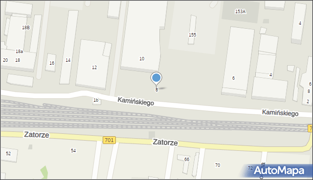 Ożarów Mazowiecki, Kamińskiego Kazimierza, 8, mapa Ożarów Mazowiecki
