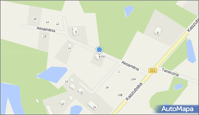 Piekło Dolne, Kaszubska, 8i, mapa Piekło Dolne