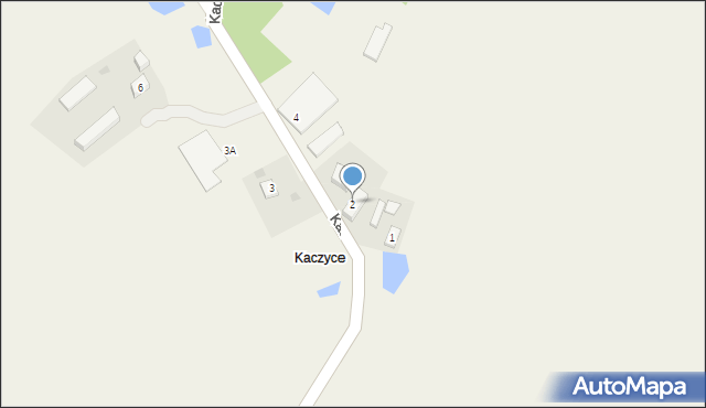 Piersna, Kaczyce, 2, mapa Piersna