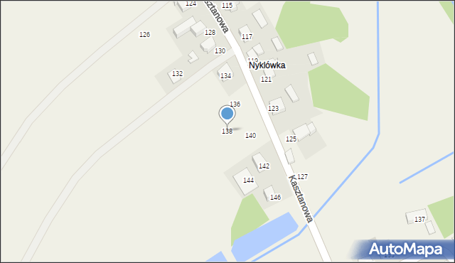 Piotrowice, Kasztanowa, 138, mapa Piotrowice