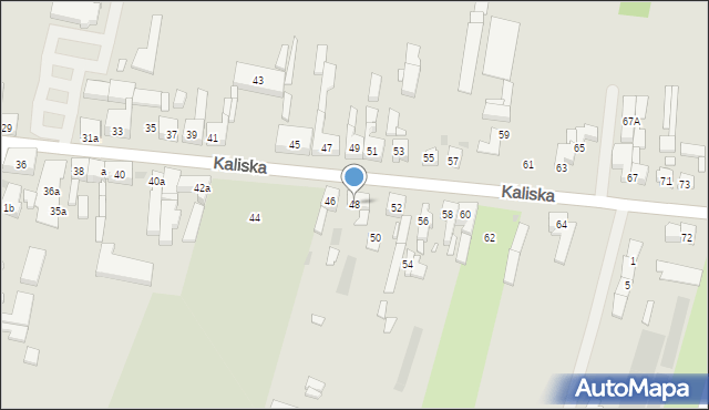 Pleszew, Kaliska, 48, mapa Pleszew