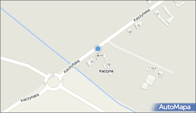 Pobiedziska, Kaczyńska, 55, mapa Pobiedziska