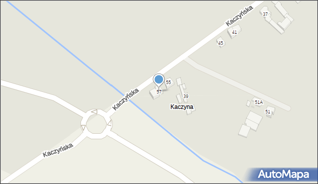 Pobiedziska, Kaczyńska, 57, mapa Pobiedziska