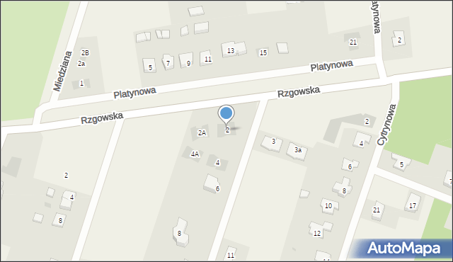 Posoka, Karminowa, 2, mapa Posoka