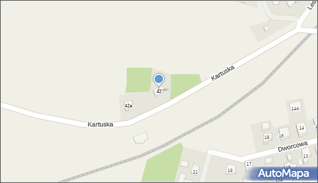 Prokowo, Kartuska, 42, mapa Prokowo