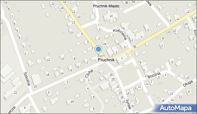 Pruchnik, Kańczudzka, 2, mapa Pruchnik