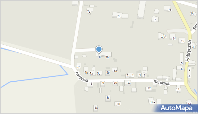 Przemków, Karpowa, 6b, mapa Przemków