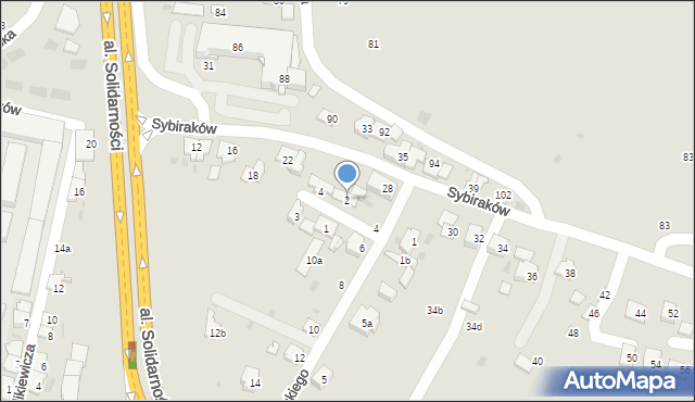 Przemyśl, Kapuścińskiego Józefa, 2, mapa Przemyśla