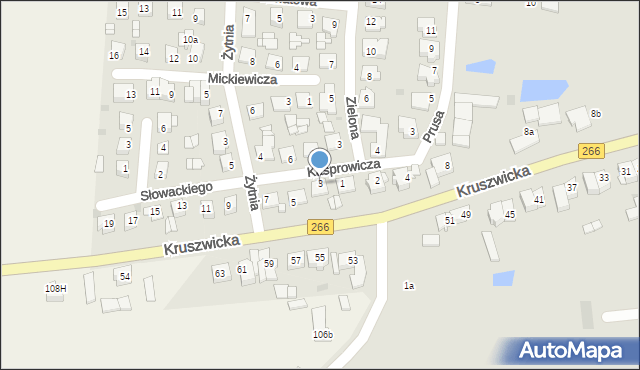 Radziejów, Kasprowicza Jana, 3, mapa Radziejów