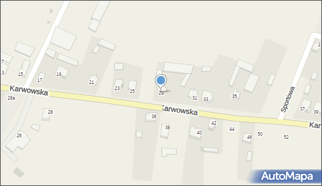 Radziłów, Karwowska, 29, mapa Radziłów