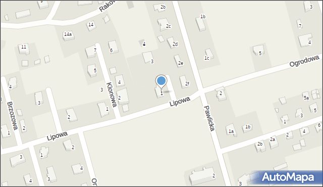 Rakowiec, Kasztanowa, 1, mapa Rakowiec