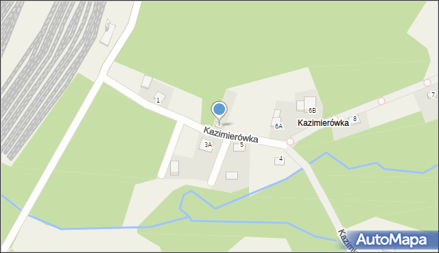 Rokitno Szlacheckie, Kazimierówka, 2, mapa Rokitno Szlacheckie