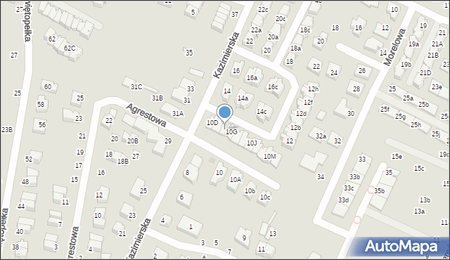 Rumia, Kazimierska, 10F, mapa Rumia