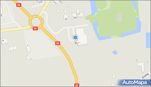 Rychwał, Kaliska, 19, mapa Rychwał