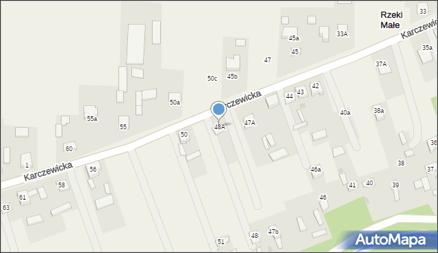 Rzeki Małe, Karczewicka, 48A, mapa Rzeki Małe