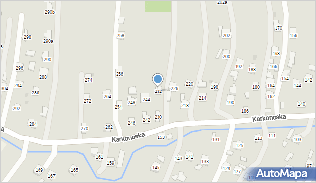 Rzeszów, Karkonoska, 232, mapa Rzeszów