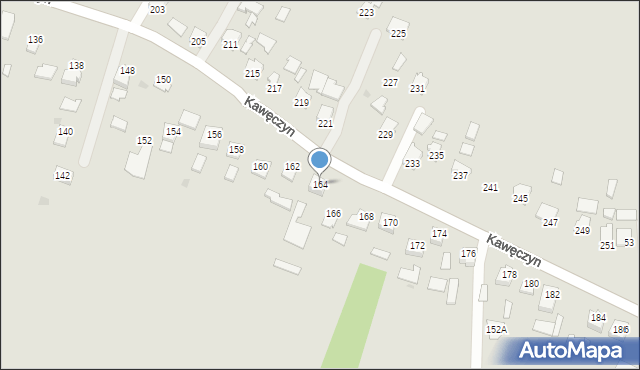 Sędziszów Małopolski, Kawęczyn Sędziszowski, 146B, mapa Sędziszów Małopolski